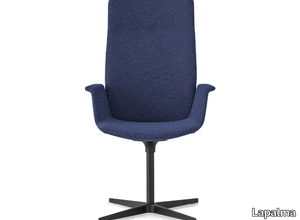 UNO - Fabric office chair with armrests with 4-Spoke base _ Lapalma