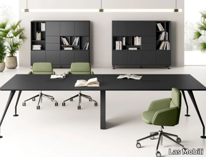 ENOSI EVO - Rectangular meeting table _ Las Mobili