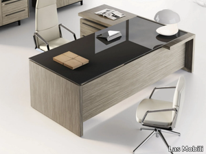 EOS - Executive desk with drawers _ Las Mobili