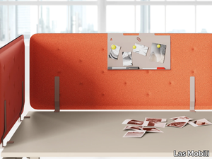 OYO - Sound absorbing desktop partition _ Las Mobili