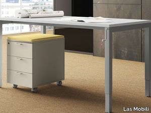 UP - Height-adjustable sectional rectangular office desk _ Las Mobili