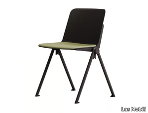 FICTION - Polypropylene chair with integrated cushion _ Las Mobili