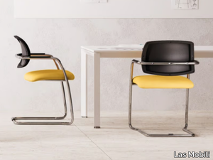 SISTEMA - Cantilever fabric reception chair _ Las Mobili