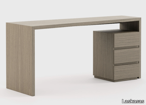 MIAMI - Rectangular oak writing desk with drawers _ Laskasas