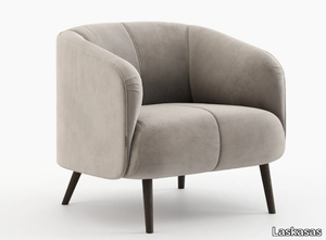AMALFI - Fabric armchair with armrests _ Laskasas