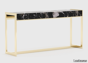 ANTHONY - Rectangular marble console table _ Laskasas