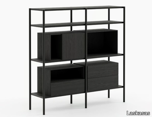 BYLOT - Open freestanding double-sided bookcase _ Laskasas