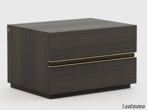 CONNOR - Oak bedside table with drawers _ Laskasas