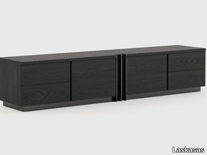 D'ARC - Low ash TV cabinet with doors _ Laskasas