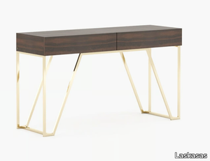 DALLAS - Rectangular wooden console table with drawers _ Laskasas