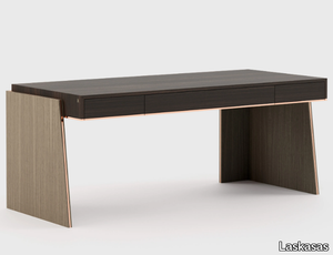 DARA - Oak writing desk with drawers _ Laskasas