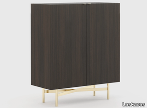 LEWIS - Oak highboard with doors _ Laskasas