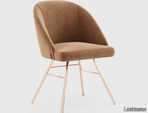LOREN - Upholstered velvet chair _ Laskasas