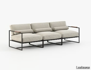 BADI - 3 seater fabric garden sofa _ Laskasas