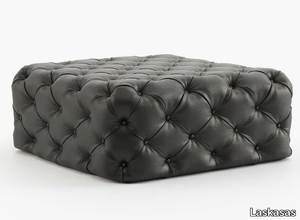 BUR SQUARE - Square tufted fabric pouf _ Laskasas