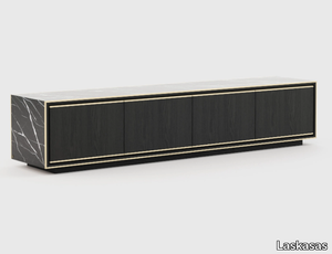 RICK - Low ash TV cabinet with doors _ Laskasas