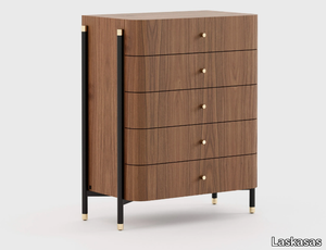 ROSIE - Walnut chest of drawers _ Laskasas