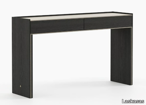 SAMOS - Rectangular wooden console table with drawers _ Laskasas