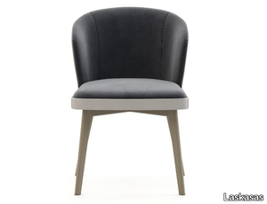 NELLY - Upholstered leather chair _ Laskasas