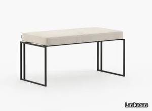 ACHILLES - Upholstered fabric bench _ Laskasas