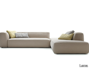 CLOUD - Sectional fabric sofa _ Lema