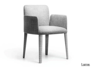 BABI - Upholstered chair with armrests _ Lema