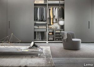 ELLEVI - Custom wardrobe with coplanar doors _ Lema