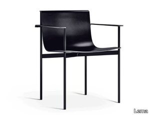 OMBRA - Chair with armrests _ Lema