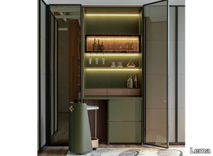 EUREKA - Bar cabinet with integrated lighting _ Lema