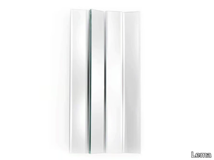 MIRAGE - Rectangular wall-mounted mirror _ Lema