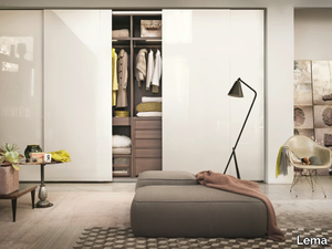 PRIMA - Custom wardrobe with sliding doors _ Lema