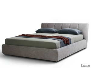 WARP - Upholstered fabric bed _ Lema