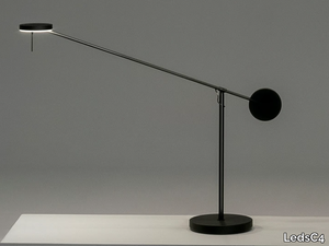 INVISIBLE - LED adjustable steel table lamp _ LedsC4