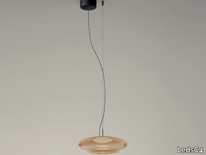 PLAT - LED glass pendant lamp _ LedsC4