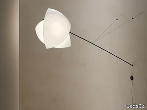 VOILES - LED japanese paper wall lamp _ LedsC4