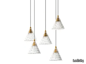 VENETO - 5 - LED PMMA pendant lamp _ LedsC4