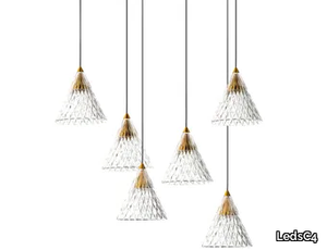 VENETO - 6 - LED PMMA pendant lamp _ LedsC4