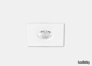 PLAY FLAT 71 - Recessed LED square aluminium spotlight _ LedsC4