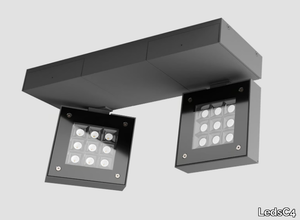 MODIS DOUBLE 430 - LED adjustable aluminium Outdoor floodlight _ LedsC4