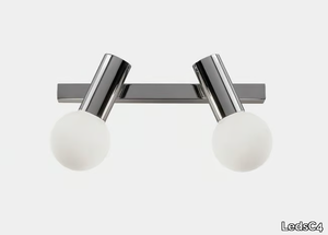 MIST - Glass and steel Mirror lamp _ LedsC4