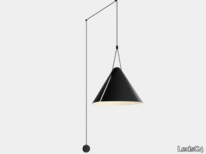 SUPER ATTIC WALL - Aluminium pendant lamp _ LedsC4