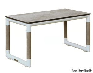 BASTINGAGE - Low rectangular coffee table _ Les Jardins®