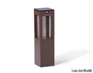 TINK180 - Solar Powered aluminium bollard light _ Les Jardins®