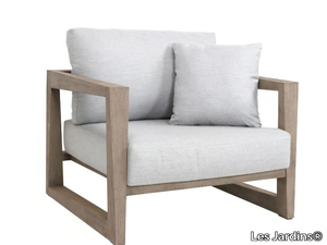 SKAAL - Garden armchair with armrests _ Les Jardins®