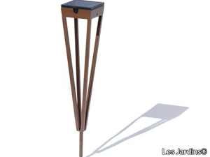 TINKA64 - Solar Powered aluminium bollard light _ Les Jardins®