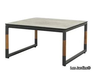 BASTINGAGE - Low square coffee table _ Les Jardins®