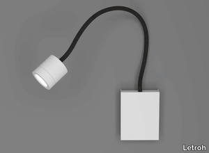 SURFACE MINI-W - LED aluminium reading lamp with swing arm _ Letroh