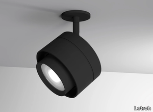 SURFACE ZOOM - LED adjustable semi-inset aluminium spotlight _ Letroh