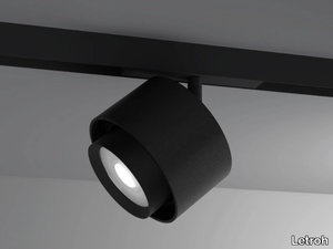 VIAVAI ZOOM - Adjustable source for aluminium track-Light _ Letroh