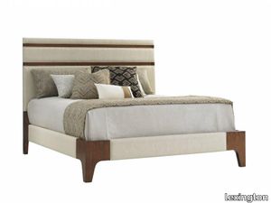 Mandarin Upholstered Panel Bed